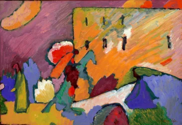 Étude pour Improvisation 3 (Cavalier sur le pont)